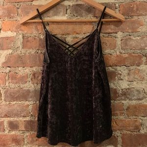 AEO Velvet Tank